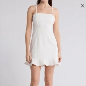 French Connection Cream Mini Dress